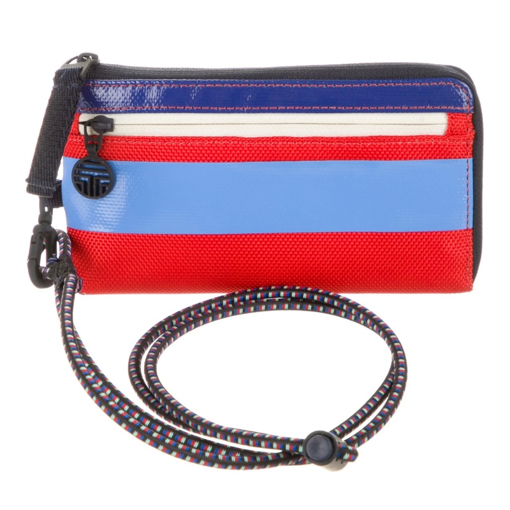 Tory Sport by Tory Burch
Lanyard Blue Coated Nylon/Leather ID